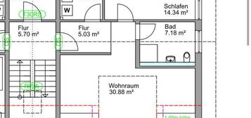 2 Zimmer Wohnung zu vermieten