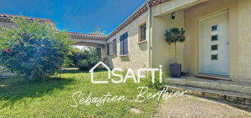 Villa Plain pied - 4 chambres - 5 min Lavaur – Garage et bureau- Piscinable