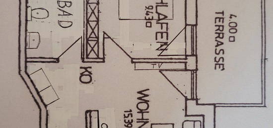 2 Zimmer Single Wohnung im EG - Bad Griesbach