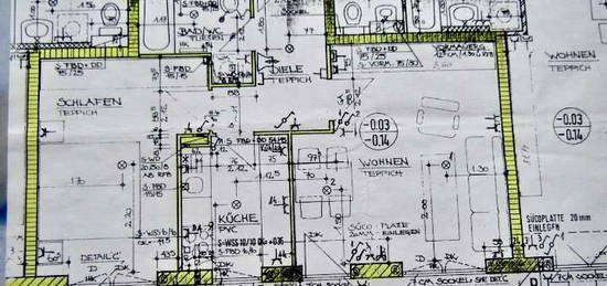 Renovierte 2-Raum-Terrassenwohnung mit Einbauküche in Landsberg