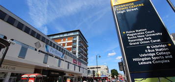 Flat to rent in Armstrong House, 58A High Street, Uxbridge UB8