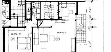 Modernisierte 2,5-Raum-Wohnung mit Balkon, Einbauküche, Kaminofen und Stellplatz in Freudenstadt