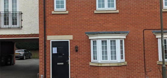 Terraced house for sale in De Montfort Close, Church Gresley, Swadlincote, Derbyshire DE11