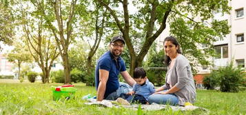 3-Zimmer-Wohnung für die kleine Familie