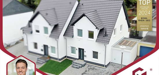 Stilvolle und neuwertige Doppelhaushälfte mit Garage, Terrasse und Einbauküche in Oedekoven