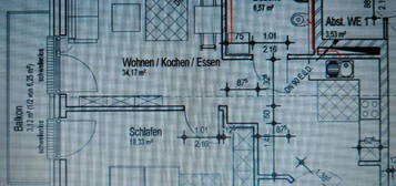 Dachgeschoss! 2-ZW zum 01.02.2025!! ab 01.12.24 Einzug möglich!!!