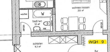 Suche Nachmieter für 2-Raum Wohnung Nähe Krankenhaus