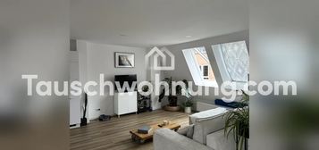 Tauschwohnung: Helle und große DG-Wohnung in Cannstatt für Wohnung Stadtnähe