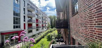 Loftartige Wohnung mit Garten und TG zur Eigennutzung oder Kapitalanlage direkt an der Spree!