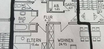 3-Zimmer-Wohnung mit Balkon und Garage in Markt Erlbach