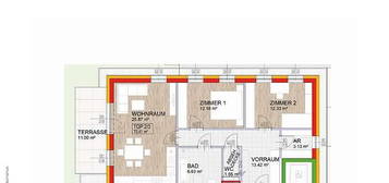 geförderte 3 Zimmer Mietwohnung mit Kaufoption