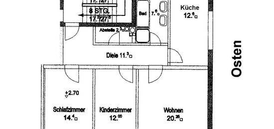 Sonnige 3 Zi-Wohnung in Untermenzing