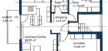 Gemütliche 3-Zimmerwohnung im beliebten Heilbronner Osten