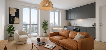 Appartement à vendre, 3 pièces, 2 chambres, 61 m²