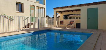 VILLA 104 m², 5 PIECES, 2 TERRASSES, PISCINE