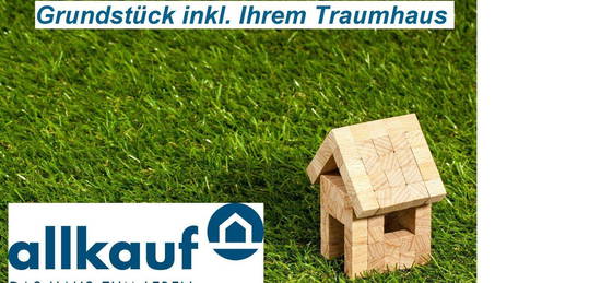 Grundstück im Wohngebiet inkl. projektiertem Traumhaus