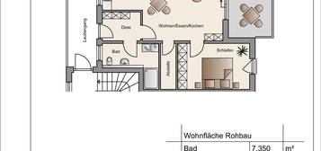 2-Zimmer­-Wohnung zzgl. 2 STP in bester Lage!