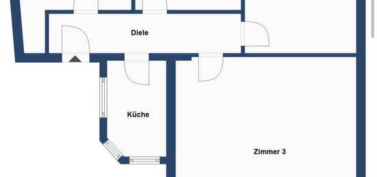 3 ZKB in ruhiger Lage in Frücht