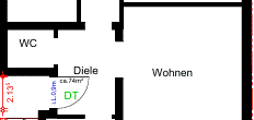 3-Zimmer-Wohnung zur Miete in zentraler Lage von Troisdorf! (Zur Zeit in Renovierung)