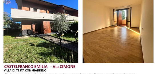 Terratetto unifamiliare via Cimone, Centro, Castelfranco Emilia