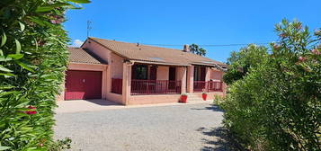 Maison de plain-pied meublée  à louer, 5 pièces, 3 chambres, 100 m²