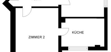 zentral gutgelegene 2-Zimmerwohnung in Köln-Deutz