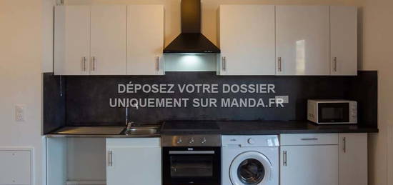 Appartement meublé  à louer, 2 pièces, 1 chambre, 43 m²