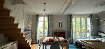 Loue meublé superbe duplex T5 lumineux Montmartre -