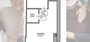 Ideal als Single-/ Zweitwohnsitz- Wohnung mit 43 m² (Top 1) in Wiesmath