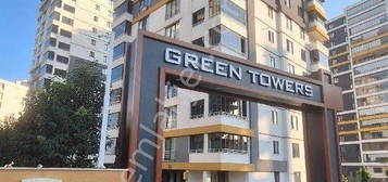 ATAKUM'DA GREEN TOWERS 'TA KRALIK MANZARALI 3+1 DARELER