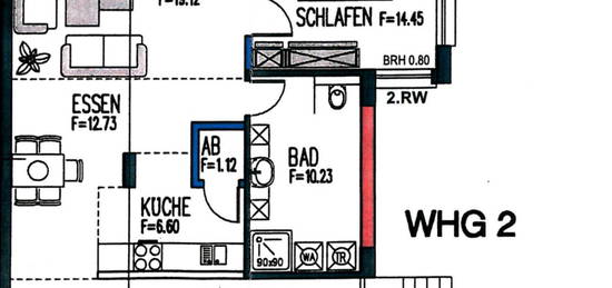 Schöne 2,5-Zimmer-EG-Wohnung in Allenbach