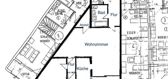 3-Zimmer-Wohnung mit gehobener Innenausstattung mit Balkon im Zentrum Neheim