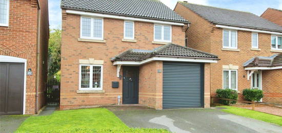 Detached house for sale in Battleflat Drive, Ellistown, Coalville, Leicestershire LE67