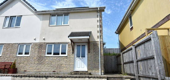 Semi-detached house for sale in Piran Close, St. Anns Chapel, Gunnislake, Cornwall PL18