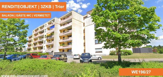 Eigentumswohnung in Trier | Tarforst | Uninähe | 3ZKB | ca. 77 m² | vermietet | Kapitalanlage