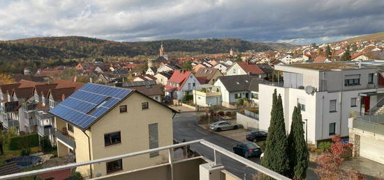 Neue traumhafte 3-Zimmerwohnung mit Weitblick in Eibelstadt