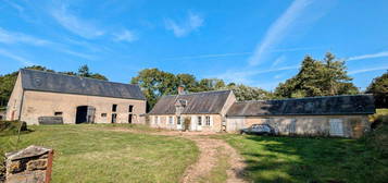 Maison 2 pièces, SAINT-FRANCHY avec grange, dépendances, étang et 1ha de terrain