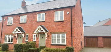 Semi-detached house to rent in Wellington Drive, Gilmorton, Lutterworth, Leicestershire LE17