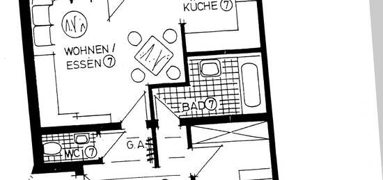 Attraktive 3-Raum-Wohnung mit EBK, Balkon und TG-Stellplatz in Gäufelden