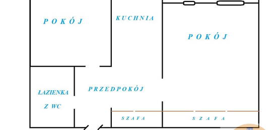 Sosnowiec Hallera 2 osobne pokoje z balkonem