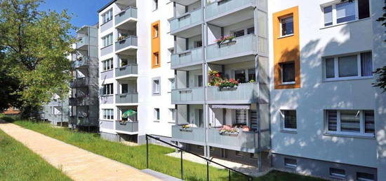 2-Raum-Erdgeschosswohnung mit Balkon