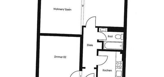 Stilvolle 2-Raum-Wohnung mit gehobener Innenausstattung mit Balkon in Köln Altstadt & Neustadt-Nord