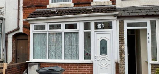 Terraced house for sale in Bankes Road, Birmingham, West Midlands B10