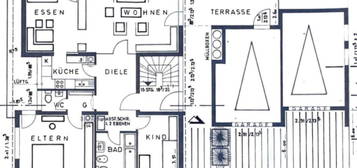 105qm Wohnung in Brilon: 3 Zimmer, Terrasse, Balkon, Garage