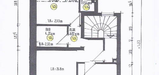 Wohnung, 2 Zimmer + Wohnküche, DG, Maiblumenstraße