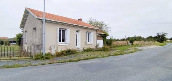 Maison de plain-pied  à vendre, 3 pièces, 2 chambres, 62 m²