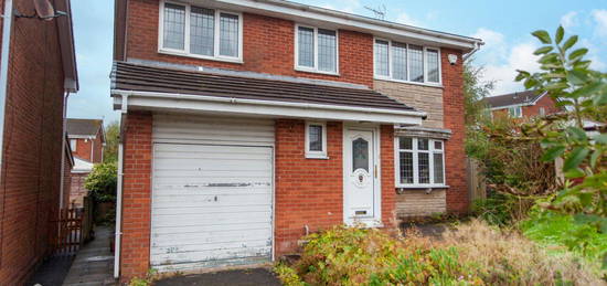 Detached house for sale in Croyde Close, Harwood, Bolton BL2