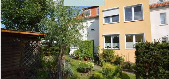 Gepflegte, schöne und helle 3-Raum-Wohnung mit Wintergarten + Gartennutzung.