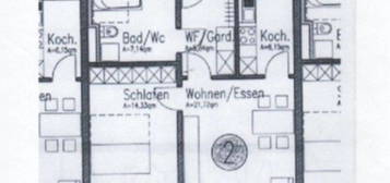 Wohnung in NU zu vermieten. Senioren ab 60 Jahre oder Behinderte