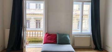 First Class - Elegeante 5 Zimmer Stilwohnung mit Balkon im angesagten Karmeliterviertel, 1020 Wien